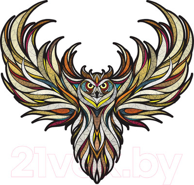 Пазл EWA Сова (M, картонная упаковка)