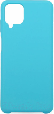 Чехол-накладка Case Matte Lux для Galaxy A22 4G (голубой)