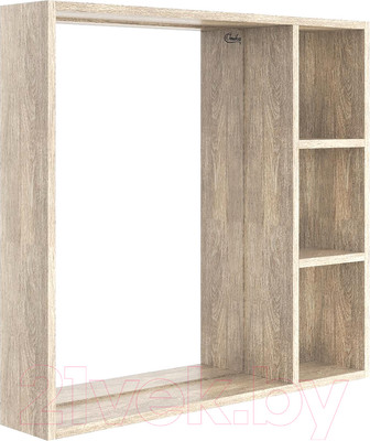 Шкаф с зеркалом для ванной Onika Тимбер 70.00 (207045)