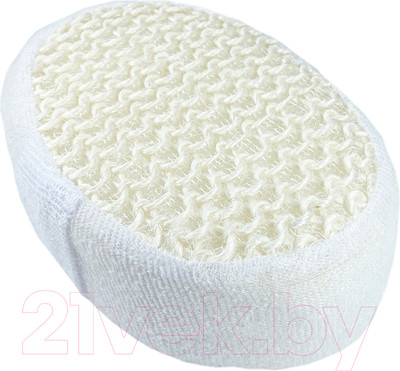 Мочалка для тела Dewal Beauty / HS-1486 (натуральный)