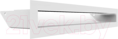 Решетка вентиляционная для камина Fire&Wood Luft 60x800 (белый)