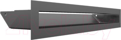 Решетка вентиляционная для камина Fire&Wood Luft 60x600 (графит)