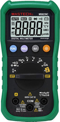 Мультиметр цифровой Mastech MS8239C (13-2020)