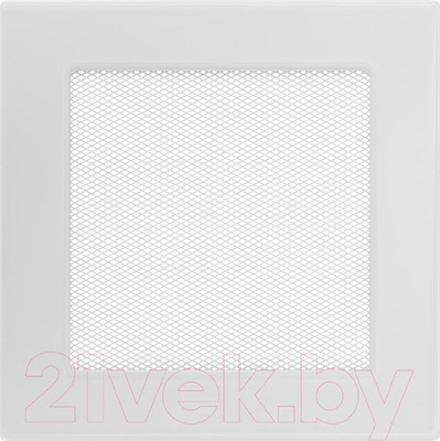 Решетка вентиляционная для камина Fire&Wood Прямоугольная 22x22 (белый)