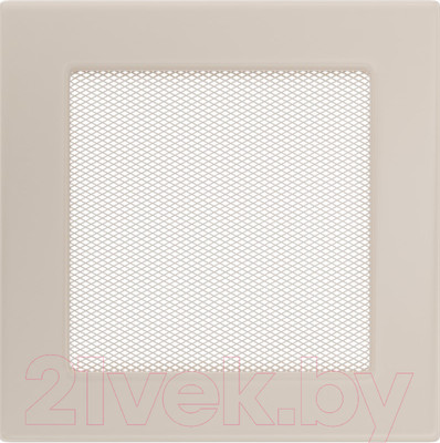 Решетка вентиляционная для камина Fire&Wood Прямоугольная 22x22 (бежевый)