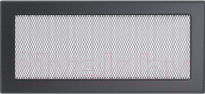 Решетка вентиляционная для камина Fire&Wood Прямоугольная 22x45 (графит)