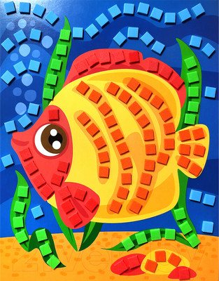 Набор для творчества Десятое королевство Аппликация Рыбка / 02774