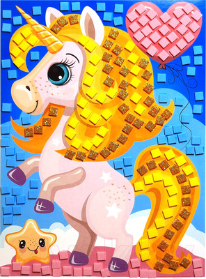 Набор для творчества Десятое королевство Аппликация Единорог / 04206