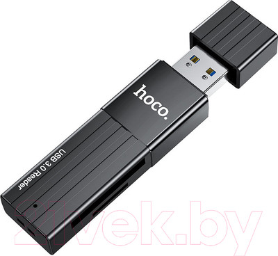 Картридер Hoco HB20 (черный)