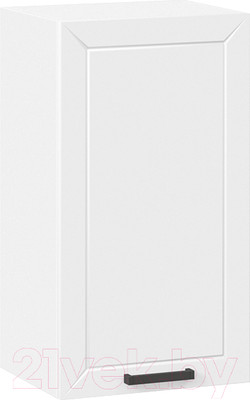 Шкаф навесной для кухни ТриЯ Лорас 1В4 (белый/холст белый)