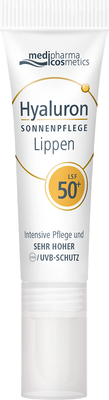 Бальзам для губ Medipharma Cosmetics Hyaluron Солнцезащитный LSF 50+ (7мл)