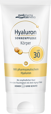 Крем солнцезащитный Medipharma Cosmetics Hyaluron Для тела LSF 30 (150мл)