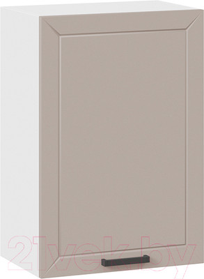 Шкаф навесной для кухни ТриЯ Лорас 1В5 (белый/холст латте)