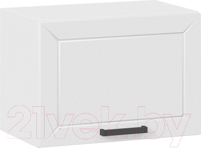 Шкаф под вытяжку ТриЯ Лорас 1В5Г (белый/холст белый)