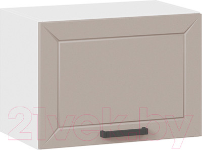 Шкаф под вытяжку ТриЯ Лорас 1В5Г (белый/холст латте)