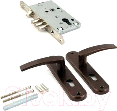Замок врезной Border 78930-ЗВ4-31/55.РФ55-002 / 78915 (медь)
