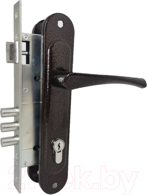 Замок врезной Зенит Абсолют ЗВ4-85/07 (медь)