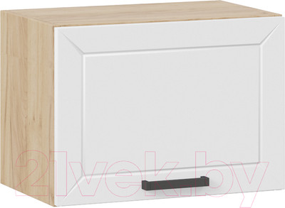 Шкаф под вытяжку ТриЯ Лорас 1В5Г (дуб крафт золотой/холст белый)