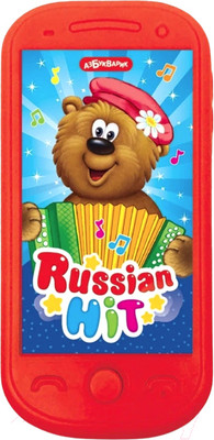 Развивающая игрушка Азбукварик Russian Hit Мини-смартфончик / 3040