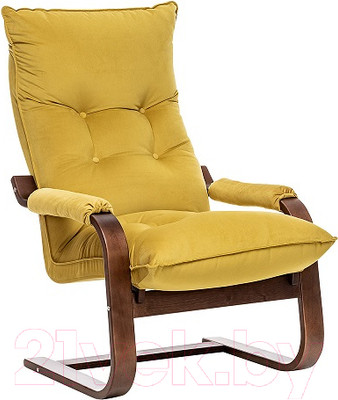 Кресло-качалка Импэкс Leset Оливер (орех текстура/V 28)
