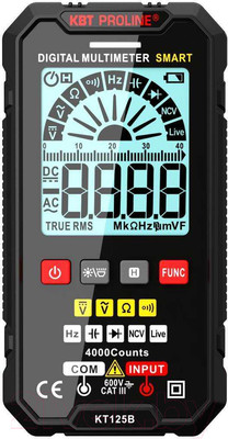 Мультиметр цифровой КВТ Proline KT 125В / 86325