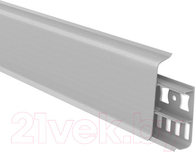 Плинтус Ideal Деконика 002 70мм (2.2м, светло-серый)