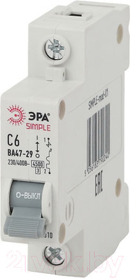 Выключатель автоматический ЭРА Simple-Mod-01 / Б0039218
