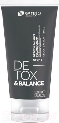 Крем для волос Sergio Professional Скраб Detox Очищающий и Восстанавливающий (100мл)
