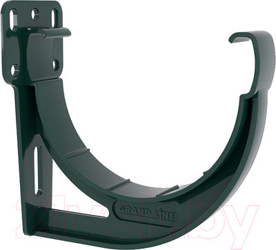 Кронштейн желоба Grand Line Дизайн Slider 135 ПВХ RAL 6005 (зеленый)