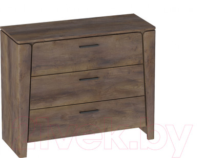 Комод Мебельград Мальта 3 ящика (таксония)