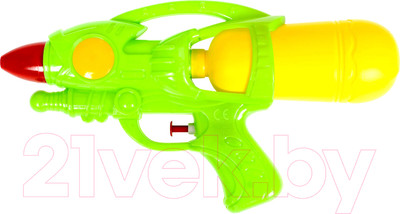 Бластер игрушечный Bondibon Водный пистолет. Наше лето / ВВ4442-Б (зеленый/желтый)