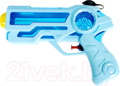 Бластер игрушечный Bondibon Водный. Наше лето / ВВ5484-А (голубой/синий)