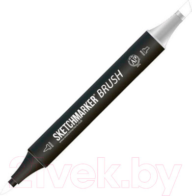 Маркер перманентный Sketchmarker Brush Двусторонний BL / SMB-BL (блендер)
