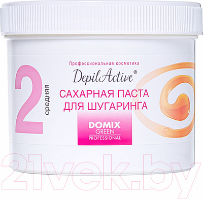 Паста для шугаринга Domix Green DAP Сахарная средняя (650г)