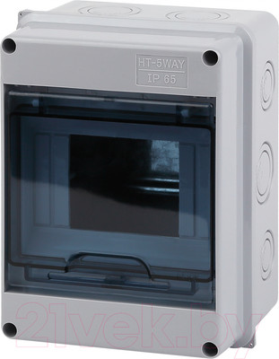 Бокс пластиковый ЭРА КМПн-5 IP65 / Б0046404