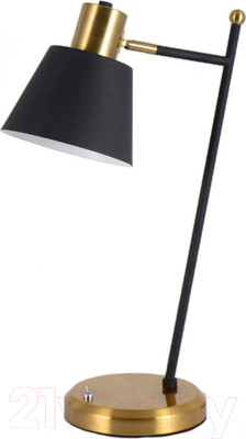 Настольная лампа Kinklight Арден 07023-1 (черный/медь)