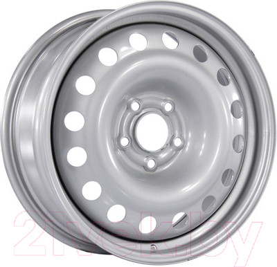 Штампованный диск Trebl X40925 17x7" 5x114.3мм DIA 67.1мм ET 45мм Silver