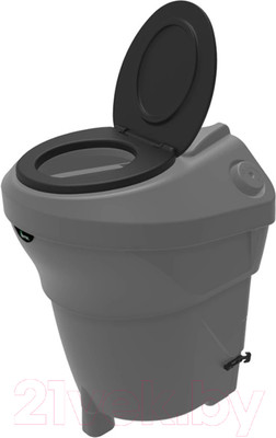 Портативный биотуалет Rostok Компостный / 204.0000.803.000 (серый)