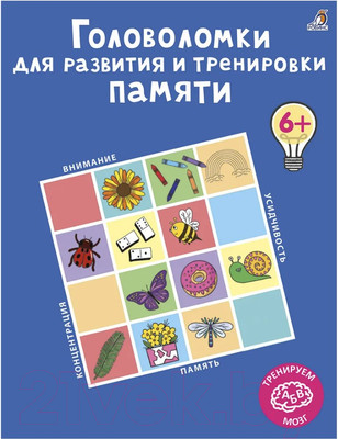 Развивающая книга Робинс Головоломки для развития и тренировки памяти
