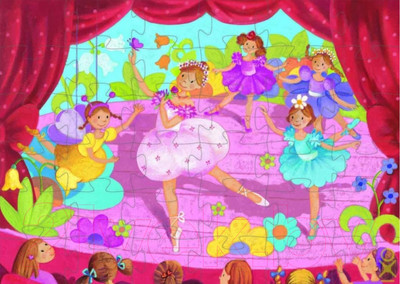 Пазл Djeco Балерина с цветами 07227