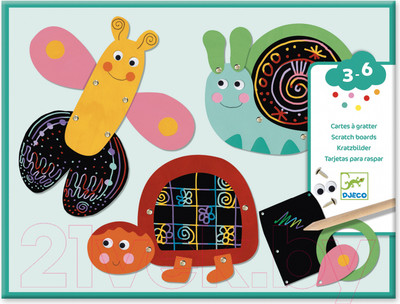 Набор для творчества Djeco Смешные животные / 09094