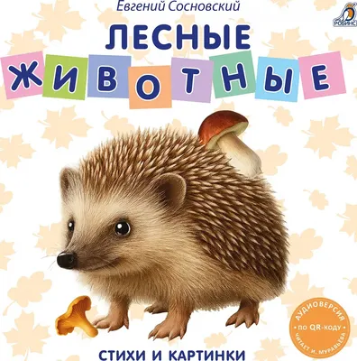 Развивающая книга Робинс Книжки-картонки. Лесные животные