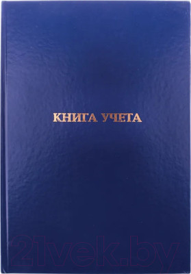 Книга учета OfficeSpace 326541 (160л, клетка, синий)