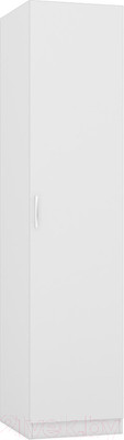 Шкаф-пенал Интермебель Марсель 420 / МР-01 (белый премиум)