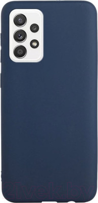 Чехол-накладка Case Matte Lux для Galaxy A52 (темно-синий)
