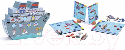 Настольная игра Djeco Морской бой / 05270