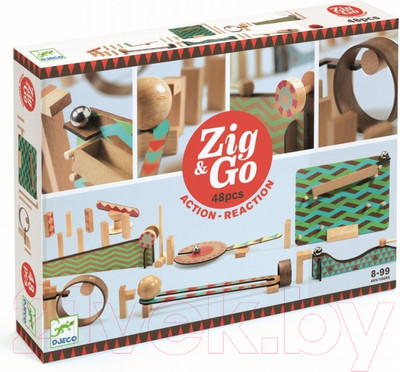 Конструктор Djeco ЗигнГоу / 05644 (48эл)