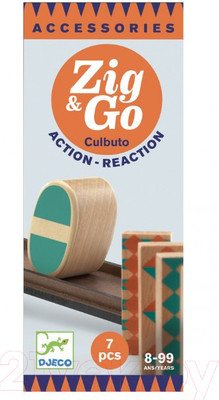 Конструктор Djeco ЗигнГоу Дополнительный набор 05648 (7эл)