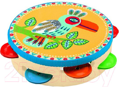 Музыкальная игрушка Djeco Тамбурин 06005