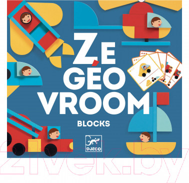 Конструктор Djeco Транспорт / 06436